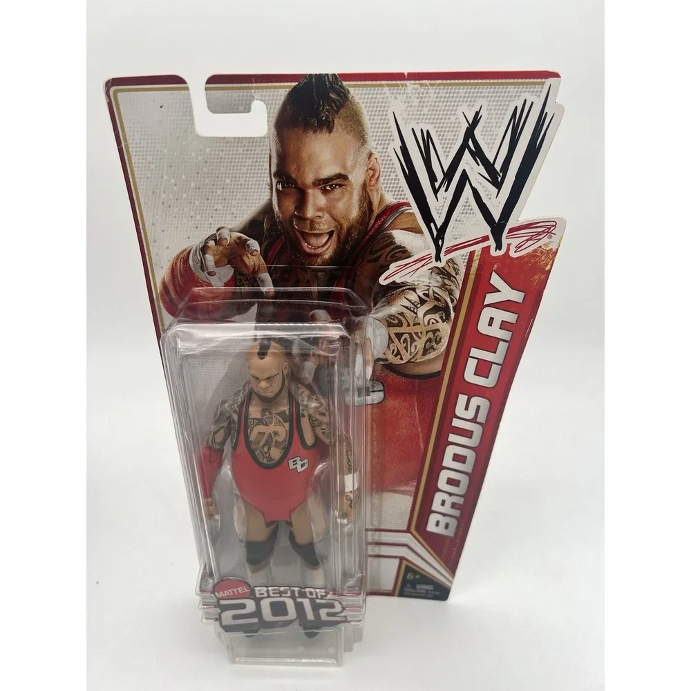 WWE Brodus Clay Action Figure Mattel Best of 2012 Basic Red Singlet NIB MOC